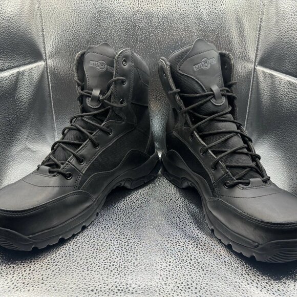 Interceptor Black Boots ASTM F2413-18 Tactical Safety Boots Steel Toe Sz‎ 10.5 main image 9